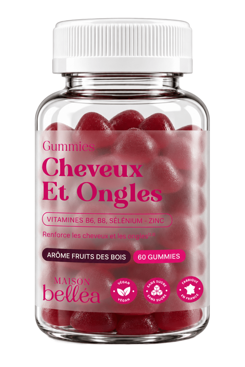 Boîte de gummies Cheveux et Ongles Maison Belléa