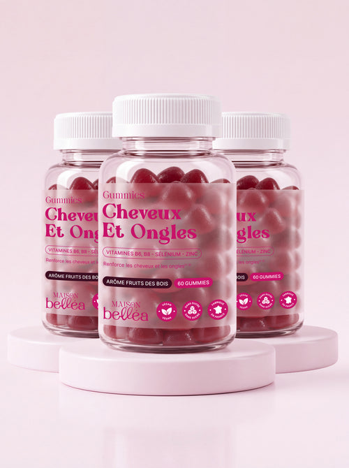 Cure 3 mois Cheveux et Ongles : 3 boîtes