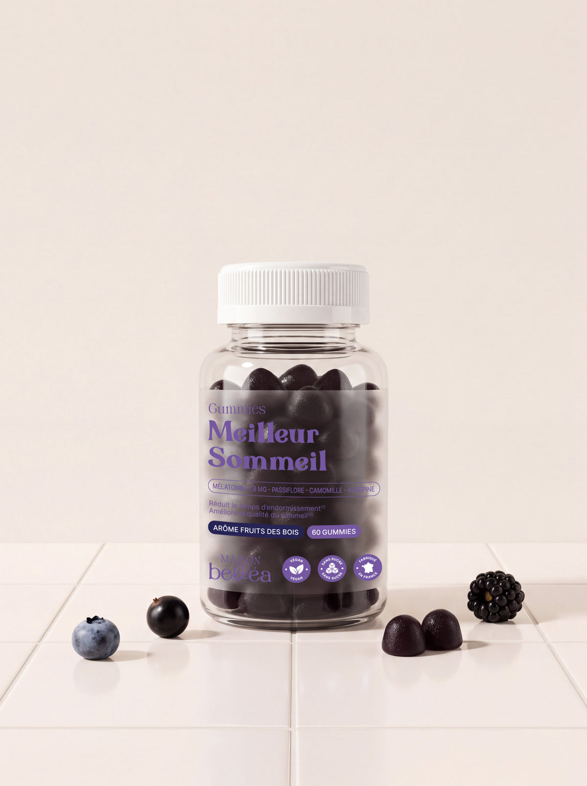 Gummies Meilleur Sommeil goût fruits des bois