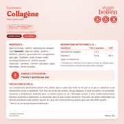 Composition des gummies Collagène marin pour 2 gummies