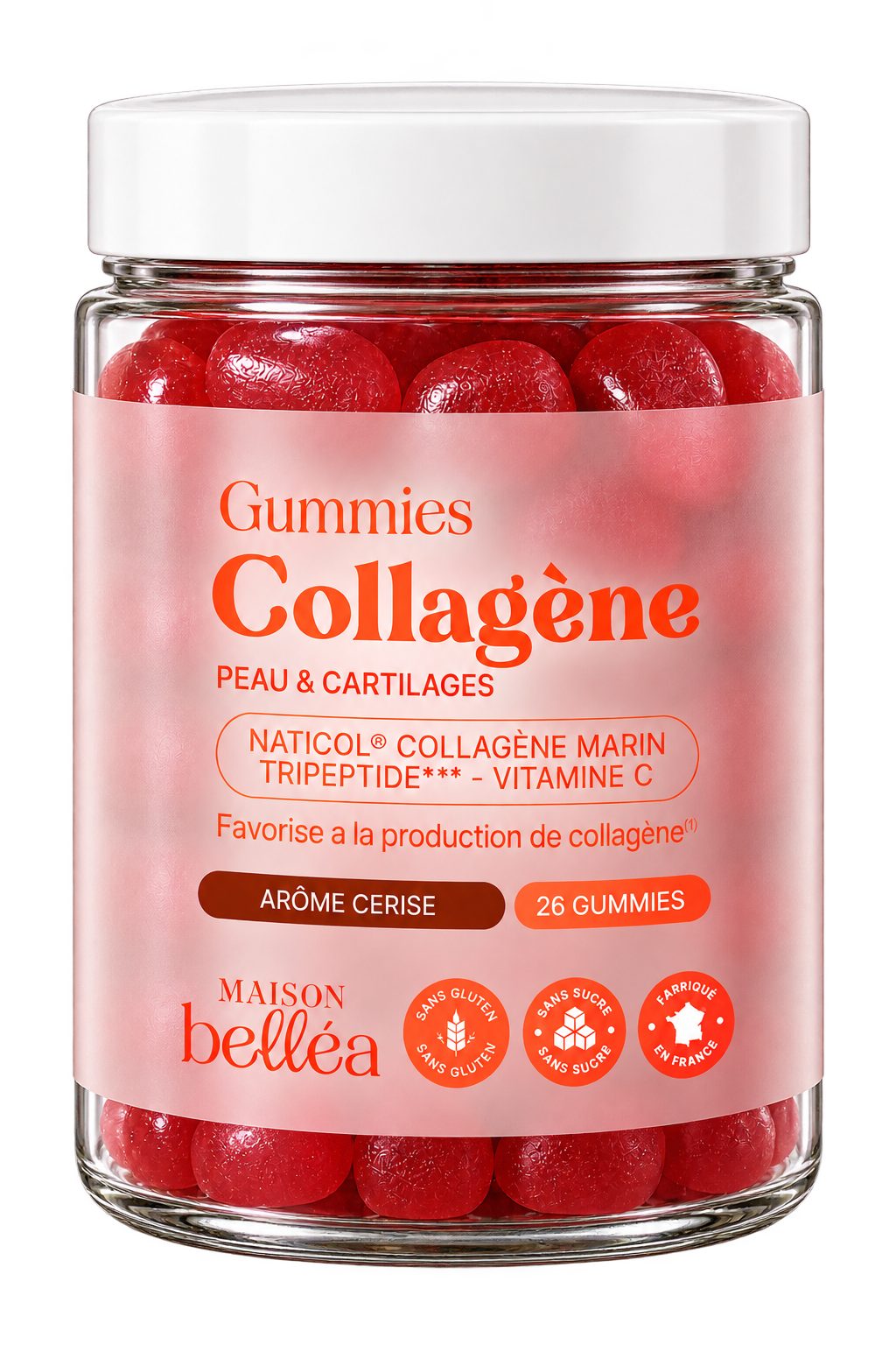 Pot de gummies Collagène marin Naticol®