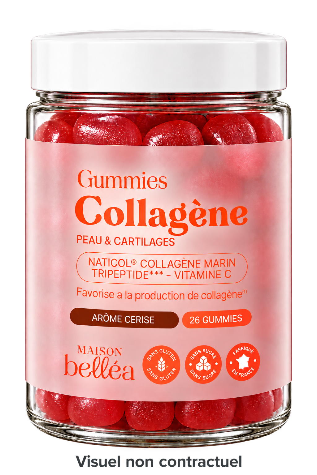 Pot de gummies Collagène marin Naticol® Maison Belléa